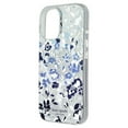 thumbnail image 1 of Kate Spade Étui de Protection pour MagSafe pour Apple iPhone 16 - Parterre de Fleurs Gemmes Bleues, 1 of 3