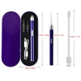 thumbnail image 4 of USB Rechargeable Flashlight Earpick Ear Wax Cleaner Baby Earwax Remover Luminous Ear Curette Light Spoon Cleaning Tool For Kids, 4 of 6