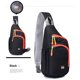 thumbnail image 2 of Riñoneras informales para hombre, nailon ajustable, accesorios para deportes al aire libre (negro), 2 of 6
