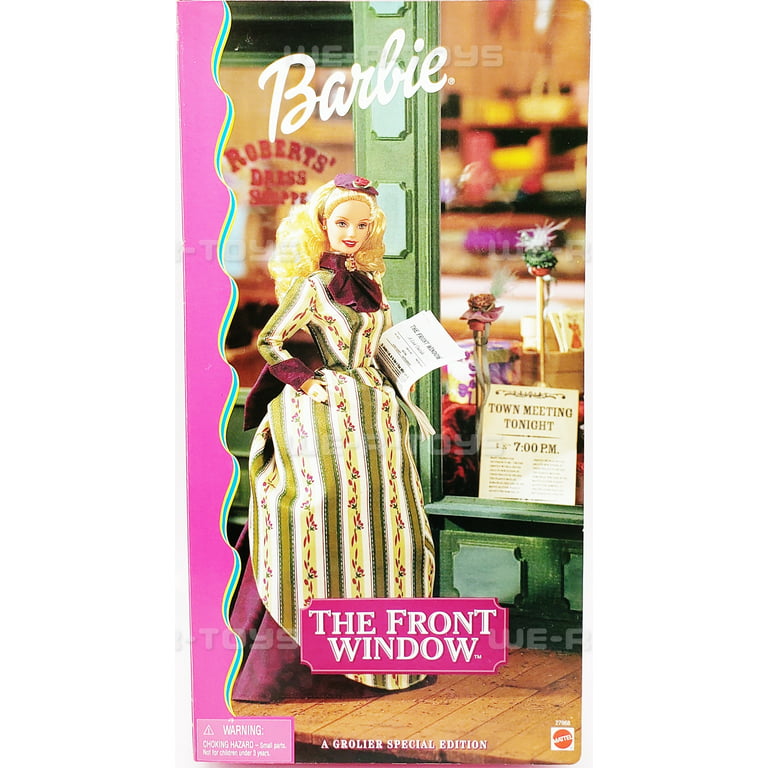 Barbie The Front Window Doll A Grolier Special Edition Mattel 2000 #27968  NEW