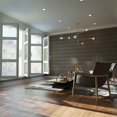 thumbnail image 2 of Ekena Millwork 7 3/8"W x 7 3/8"H x 3/8"T Extra Small Loveland Decorative Fretwork Wood Wall Panels, Red Oak, 2 of 2