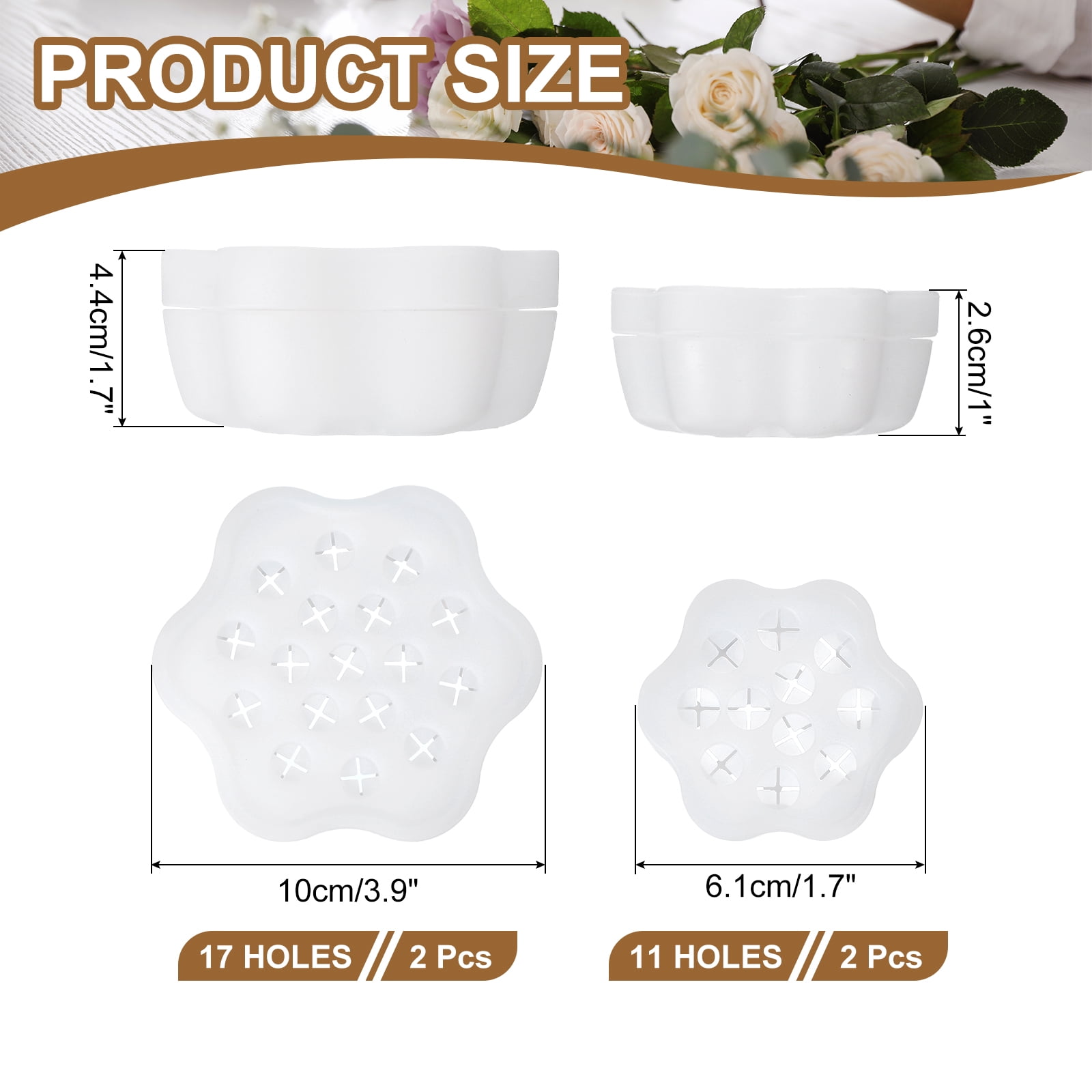 Stem Holder Silicone Flower Stem Holder Spiral Ikebana Large Small Flower Arranger Twist DIY Bouquet Translucent