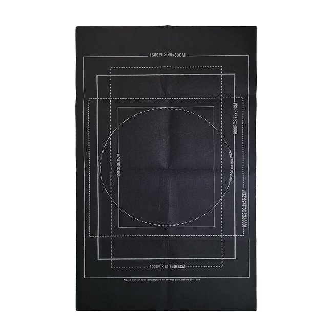 Tapete de fieltro para rompecabezas Almacenamiento de rollos de rompecabezas Enrollable para hasta 1500 piezas de rompecabezas con bolsillo de almacenamiento Tapete de juego (116 cm x 66 cm) Rompecab EXcelente Universal