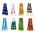 thumbnail image 3 of Soccer Scarf Double-sided High-Definition Polyester Scarf Vibrant Color Machine Washable 15 National Teams, 3 of 19
