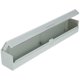 thumbnail image 1 of Caja de almacenamiento de plástico con papel de aluminio para organizar y colocar en la pared, repisa para rebanar de acero inoxidable, 1 of 6