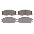 thumbnail image 4 of KarParts360 For Kia Sedona 2004 2005 Brake Pads | Ceramic Friction | Mechanical Pad Wear Sensor | 58.2mm/2.29in Inner Height | 149.1mm/5.87in Inner Width | 58.2mm/2.29in Outer Height, 4 of 5