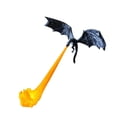 thumbnail image 2 of Dragon Bookshelf Nook Light, 3D Printed Fire-Breathing Fantasy Shelf Decor | Flying Dragon Design | Large & Small Options | Book Lover Gift | Halloween Shelf Display, 2 of 6