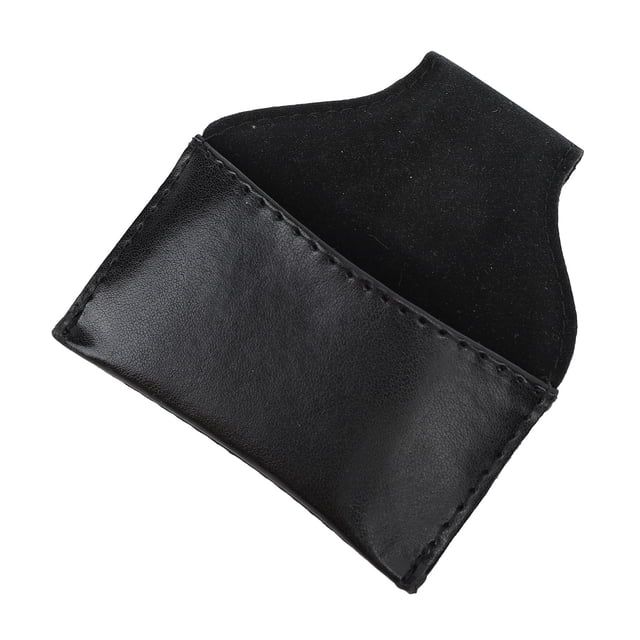 Billiard Cue Chalk Holder Bag, Multifunction Easy To Clean PU Leather Portable Billiard Chalk Pouch Appropriate Capacity for Billiard Lovers