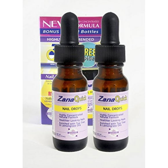 ZanaQuick Toenail Fungus Treatment Drops - 2 Pack - Nail Fungus Treatment For Toenail Remedy, Powerful Nail Fungus Treatment For Fingernail & Toenail