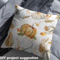 thumbnail image 2 of Homewish Western Farmhouse Harvest Fabric by the Yard 3 Yard,Fall Pumpkin Maples Sewing Fabric,Happy Autumn Room Decor Fabric by the Yard For Men Women,Ultra Soft Home Decor, 2 of 6