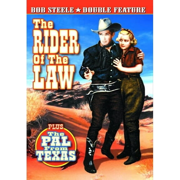 The Rider of the Law / The Pal From Texas (DVD), Alpha Video, Western