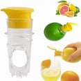 thumbnail image 2 of Manual Citrus Juicer,Efficient Orange and Lemon Squeezer with Juice Sprayer, Ideal for Fresh Fruit Juices, 2 of 7