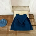 thumbnail image 5 of Xudanell Girls Cardigan Sweater School Uniforms Toddler Long Sleeve Button Knit Solid Sweaters Tops (Blue,6-12 M), 5 of 6