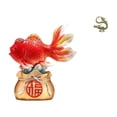 thumbnail image 1 of Miniescultura De Koi De Feng Shui Chino, Regalo De Buena Suerte Para La Entrada, Dormitorio, Oficina, Decoración Del Hogar, Adorno Del Año 2024, 1 of 8