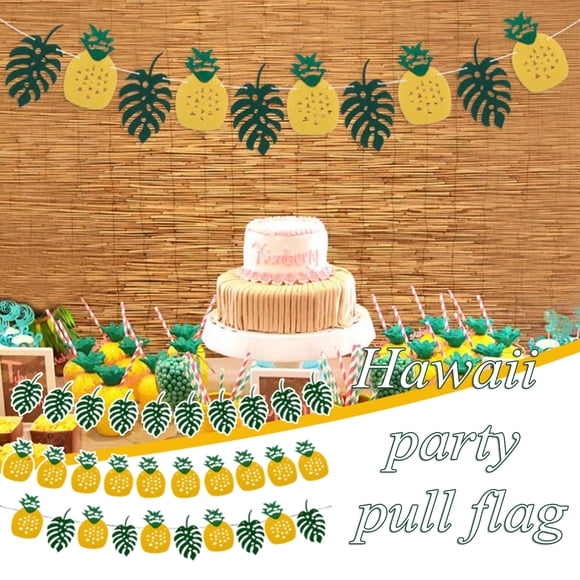 Globos de Película onlyliua Piña Decoración de Fiestas de Verano Palmeras Hawaianas 16''