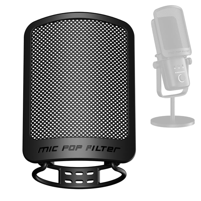 Filtro Pop Aokeo para grabación de voz con micrófono en YouTube
