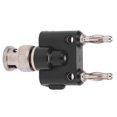 thumbnail image 4 of Conector Tipo Banana, Operación Simple De Cobre BNC Macho A Conector Tipo Banana Para Pruebas Eléctricas Para Equipos Experimentales Para Experimentos Físicos Para Laboratorio ANGGREK Banana Plug, 4 of 8