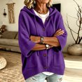thumbnail image 6 of Sewkxo Long Sleeve Cable Knit Long Cardigan for Women 2026 Spring Winter Chunky Open Front Button Sweaters with Pockets,Pink XL, 6 of 6