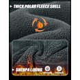thumbnail image 4 of Pioneer Camp Men's Polar Fleece Sherpa Lined Jacket Warm Full Zip Up Thick Jacket Soft Outwear Winter Coat with Zipper Pocket, 4 of 6