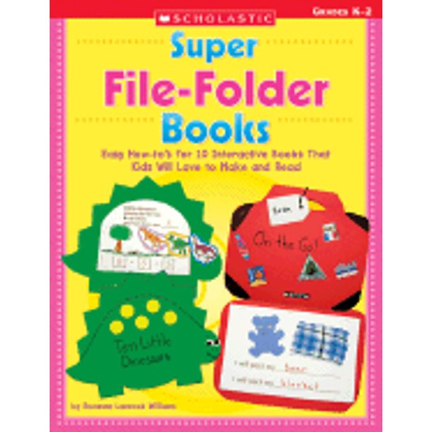 Super FileFolder Books Easy HowTo's for 10 Interactive Books That