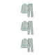 thumbnail image 5 of Qarigey Conjunto de pijamas para mujer - Sexy Ajuste y cómodo Aspecto romántico Conjuntos de pijamas cortos de algodón para mujer B6803 M 1 Type1 NO1, 5 of 6