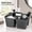 Dark Grey, variant on Portable Shower Caddy with Handle, Plastic Shower Basket Organizer with Compartments for Bathroom, Kitchen, Dorm, Sink Storage - Blue