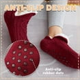 thumbnail image 2 of Socks Slippers - New Woven and Velvet Indoor Socks Slippers, 2 of 6