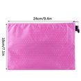 thumbnail image 2 of YIMWNYI A5 Football Pattern Canvas Zipper Bag, Lightweight and Practical Stationery Bag for Pencils, Pens, and More, Durable Data Storage Bag, Compact and Stylish Design for Daily Use, 2 of 5