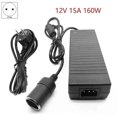 thumbnail image 2 of 12v 15a 160w Car Converter 220v To 12v Car Adapter Converter Car Home-Lighter Converter Eu Plug, 2 of 5