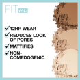 thumbnail image 4 of Polvo facial Maybelline Fit Me Matte + Poreless Truffle x2, 4 of 5