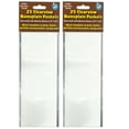 thumbnail image 2 of (3 pack) Ashley Productions Clear View Self-Adhesive Extra Small Name Plate Pocket 3-1/4" x 10-1/2", 25 Per Pack, 2 Packs, 2 of 5
