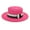 Hot Pink, variant on Bucket Hats for Women Summer Travel Sun Protection Hat Korean Version Of The Big Brim Straw Hat Outdoor All Match Sun Hat Fisherman Hat