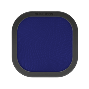 Pop Shield Replacement Windscreen for Audio Icon Flex Pro Interchangeable Professional Studio Recording Microphone Dual Layer Isolation Booth Foam Ball [Pop Filter Only] (Royal Blue Pop Filter)
