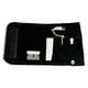 thumbnail image 4 of Dispensador de botella de rapé de hierbas, rebanador, Kit de tubo de paja nasal, contenedor de almacenamiento, juego de bolsa de transporte de cuero, accesorios para ronquidos, negro Inevent HA011083-01, 4 of 7