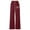 D182/Wine, variant on Afdoent Pants For Kids Girls Bow Drawstring Pants Lightweight Straight Leg Athletic Casual Sweatpants For Playful Comfort 4-5 Years