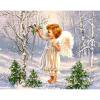 Cuadros Decorativos 5D bricolaje diamante pintura pequeño ángel punto de cruz bordado pedrería Ehuebsd Nuevos Originales