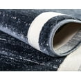 thumbnail image 2 of Jill Zarin’s Uptown Rectangular Abstract Modern Area Rugs, Navy, 2 of 8