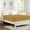 Light Brown, variant on 100% Microfiber Full Size Fitted Sheet Only, 54"x75" Hotel Quality Deep Pocket Bottom Sheet, Up to 14" Matress Protector, Machine Washable and Non-Fade, Snug Fit Stay in Place, Autumn Orange