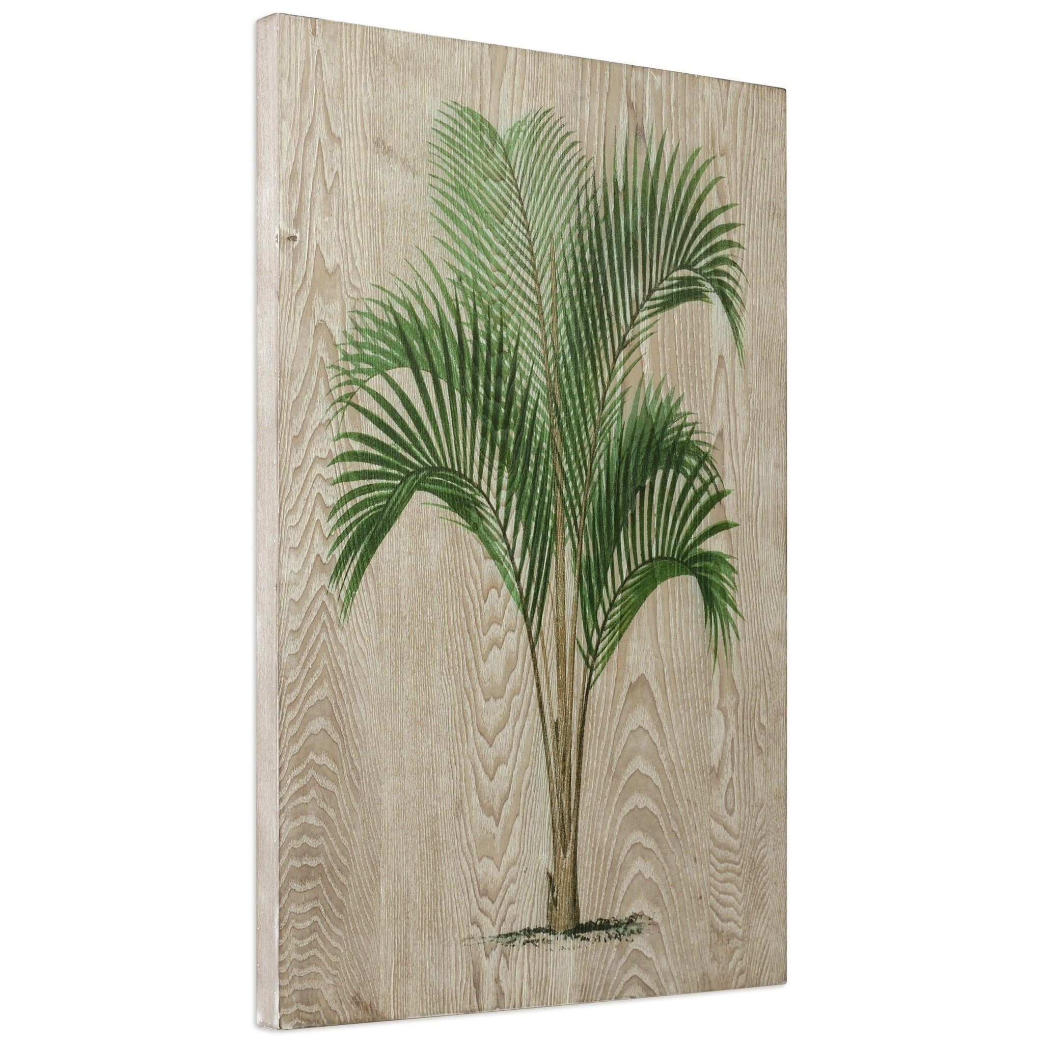 Empire Art Coastal Plants Painting, Set of 2