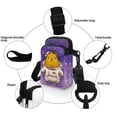 thumbnail image 5 of HELLHERO Hummingbird Crossbody Sling Bag for Women Polyester Cross Body Purse with 2 Layers, 5 of 7