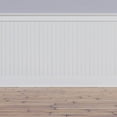 thumbnail image 2 of 104" Height Deluxe Beadboard 8' Length PVC Wainscoting Kit, (for heights up to 105-5/8"), 2 of 8