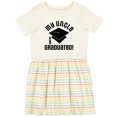 thumbnail image 3 of Inktastic Graduation My Uncle Graduated Girls Toddler Dress, 3 of 5