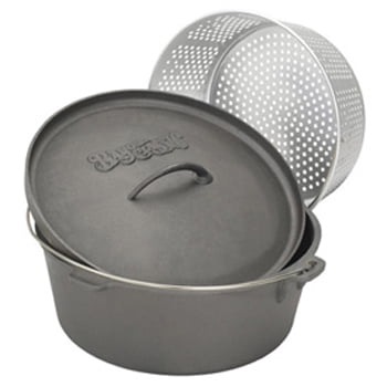 Bayou Classic 20 Quart Cast Iron Dutch Oven