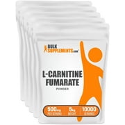 BulkSupplements L-Carnitine Fumarate Powder, 500mg Per Serving - 5 Kilograms (11 lbs) - 10000 Servings