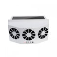thumbnail image 6 of HIBIBUD Portable Car Silent Air Conditioner Solar Fan Car Truck Vehicle Refrigeration Energy Saving, 6 of 7