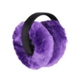 thumbnail image 3 of Simplicity Female Warm Furry Polyester Ear Warmer, Multicolor, 3 of 3