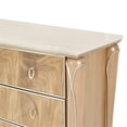 thumbnail image 6 of Michael Amini Villa Cherie Wood & Marble Dresser - Caramel, 6 of 10