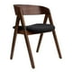 thumbnail image 2 of Set De 2 Sillas Victoria Negra Estilo Natural Sala Comedor Cocina, 2 of 4