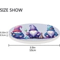 thumbnail image 4 of Three Cute Gnomes Coasters Absorbent Moisture Non-Slip Drink Coaster Ceramic Stone with Cork Base Desktop Protection, 4PCS, 4 of 6