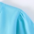 thumbnail image 5 of OJSFQUFP Girls' Long Sleeved Home Nightgown Leisure Cute Solid Color Dress, 5 of 8